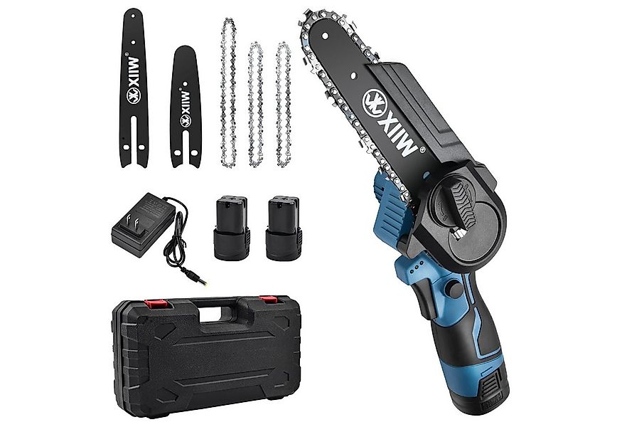 XERSEK Elektro-Kettensäge 6 Zoll und 4 Zolll, Mini Akku Kettensäge, mit 300 günstig online kaufen