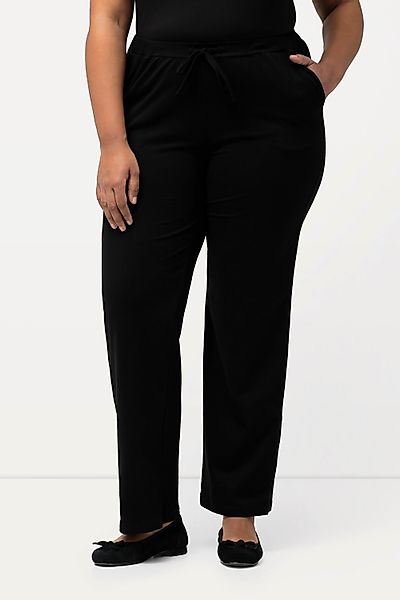Ulla Popken Funktionshose Jerseyhose gerades Bein günstig online kaufen