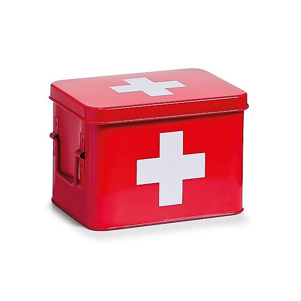 Zeller Present Medizinschrank Medizinbox Metall Rot (Stück, 1-St) Verbandsk günstig online kaufen