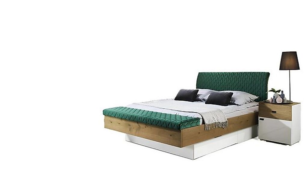 JVmoebel Bett Designer Polsterbett Bett Betten Stoff Holz Luxus Ehebett 180 günstig online kaufen