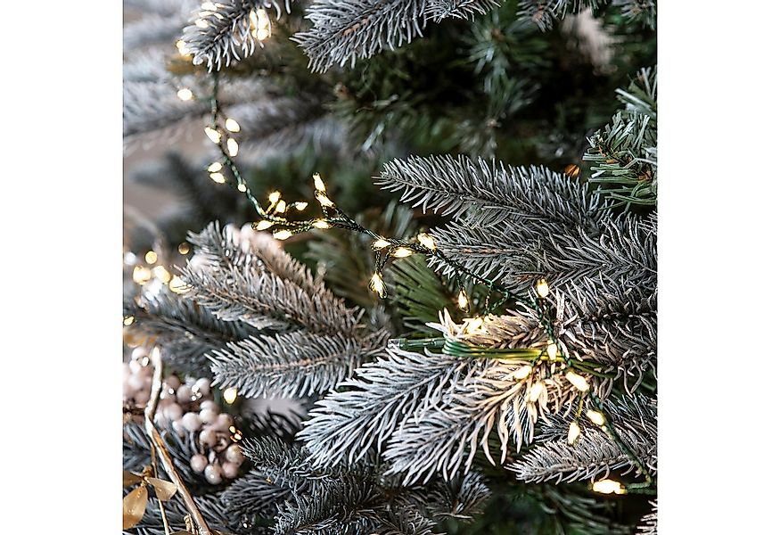 Lights4fun LED-Lichterkette 1200er LED Micro Cluster Lichterkette Weihnacht günstig online kaufen