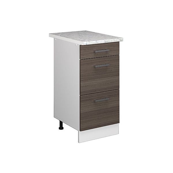 Vicco Schranksystem R-Line, Grau/Weiß, 40 cm günstig online kaufen