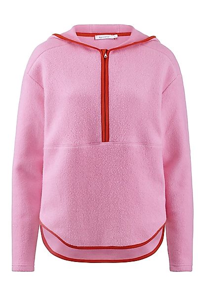 Hessnatur Fleecepullover aus reiner Bio-Baumwolle (1-tlg) günstig online kaufen