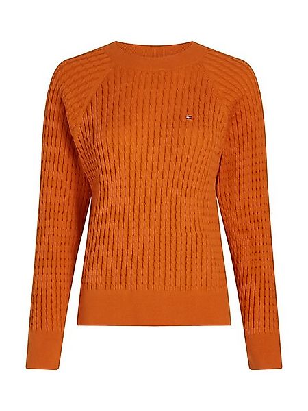 Tommy Hilfiger Rundhalspullover CO CABLE C-NK günstig online kaufen