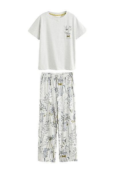 Next Pyjama Kurzärmeliger Baumwoll-Pyjama (2 tlg) günstig online kaufen