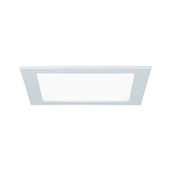 Paulmann "LED Einbaupanel IP44 eckig 220x220mm 16,5W 1150lm 4000K Weiß" günstig online kaufen