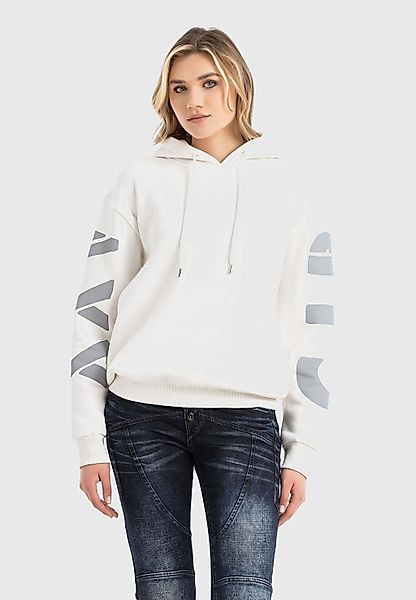 Cipo & Baxx Sweatshirt "HOODIE SWEATSHIRT", modisches Design mit hohem Trag günstig online kaufen