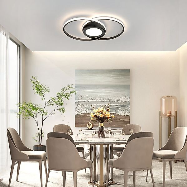 ZMH LED Deckenleuchte Dimmbar Modern 48W günstig online kaufen