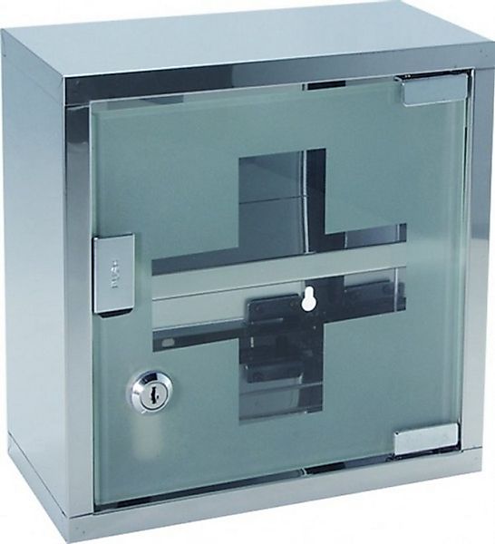 Gravidus Medizinschrank Edelstahl Medizinschrank Hausapotheke Erste Hilfe günstig online kaufen