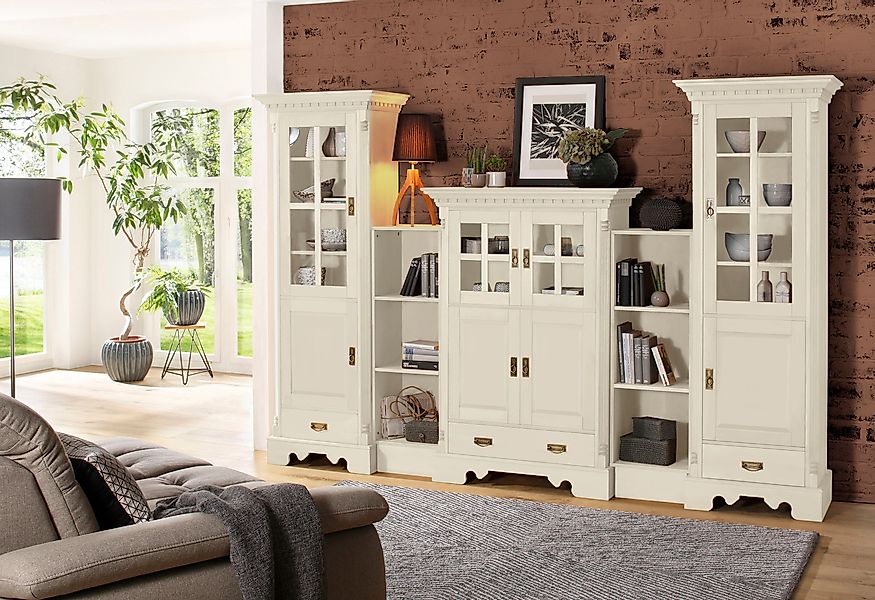 Home affaire Wohnwand "Milan", (5 St.), aus massiver Kiefer, FSC zertifizie günstig online kaufen