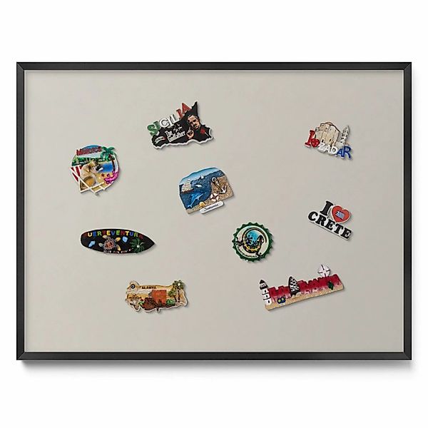 Tulup Magnettafel Magnettafel Dekorativ Bedruckt Cremefarben 80x60 cm Magne günstig online kaufen