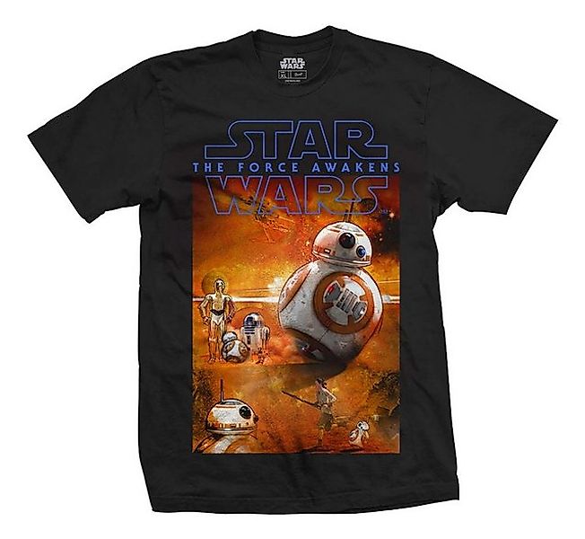 Bravado T-Shirt Star Wars Episode 7 BB8 Composition günstig online kaufen
