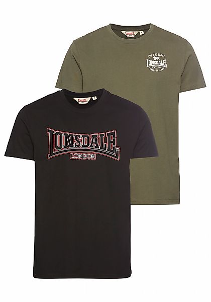 Lonsdale T-Shirt "HAWTON" Packung, 2 Stk. tlg. Doppelpack günstig online kaufen