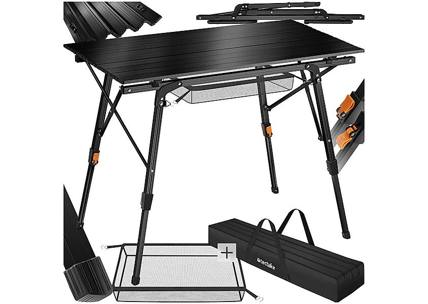 tectake Campingtisch Aluminium Campingtisch (1-St., 1 tlg), Stabiler Campin günstig online kaufen