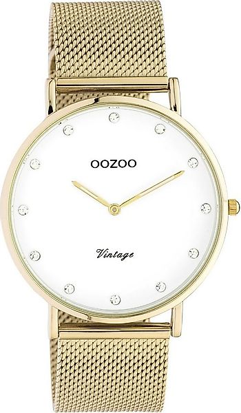 OOZOO Quarzuhr C20236, Armbanduhr, Damenuhr, Edelstahlarmband günstig online kaufen