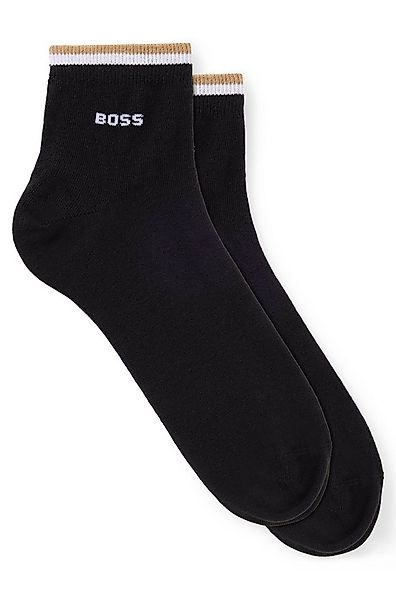 BOSS Freizeitsocken 2P SH Stripe CC (Packung, 2-Paar, 2er) mit BOSS Schrift günstig online kaufen