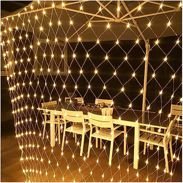 Qualra LED-Lichterkette LED Lichternetz Lichterkette Wasserdicht günstig online kaufen