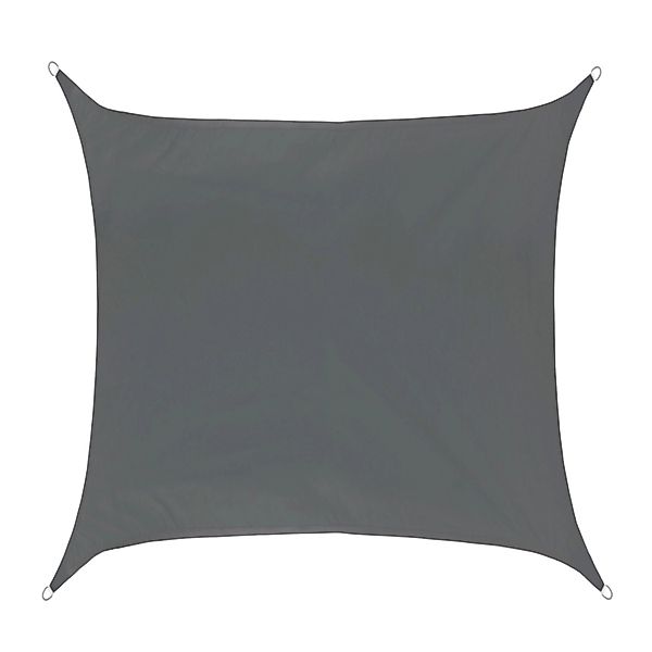 Svita Sonnensegel Viereckig 160g/m² UV50+ Sonnenschutz Dunkelgrau 3x3m günstig online kaufen