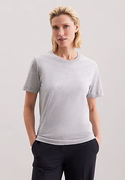 seidensticker T-Shirt "Schwarze Rose", 1/2 Rundhals Uni günstig online kaufen