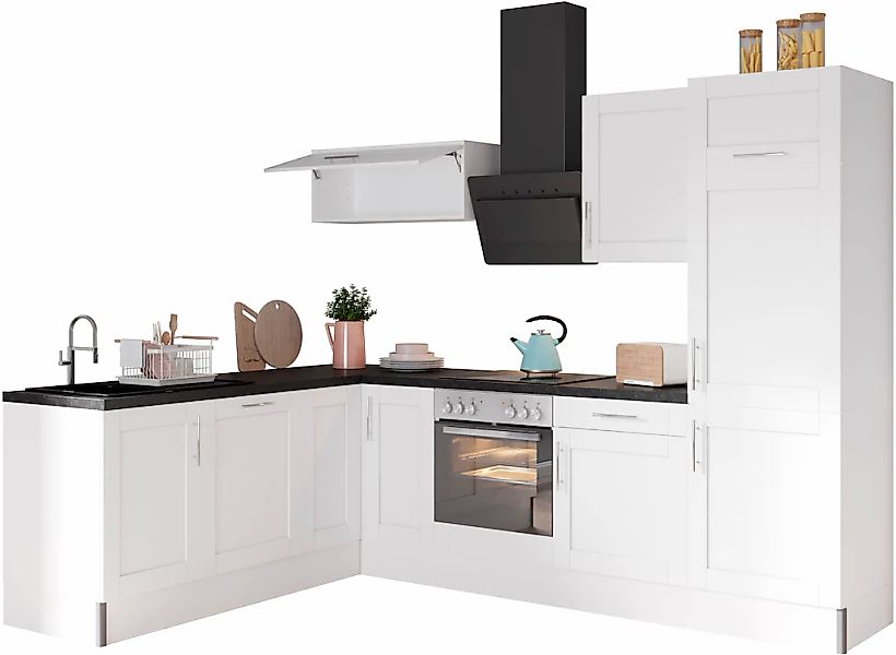 KOCHSTATION Küche "KS-Ahus", 200 x 270 cm breit, wahlweise mit E-Geräten, S günstig online kaufen