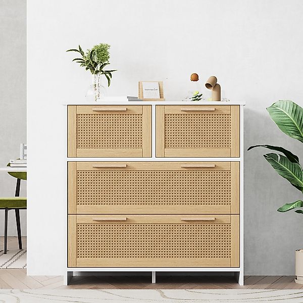 Flieks Sideboard (80x38x80cm, 1 St), 4-Schubladen günstig online kaufen