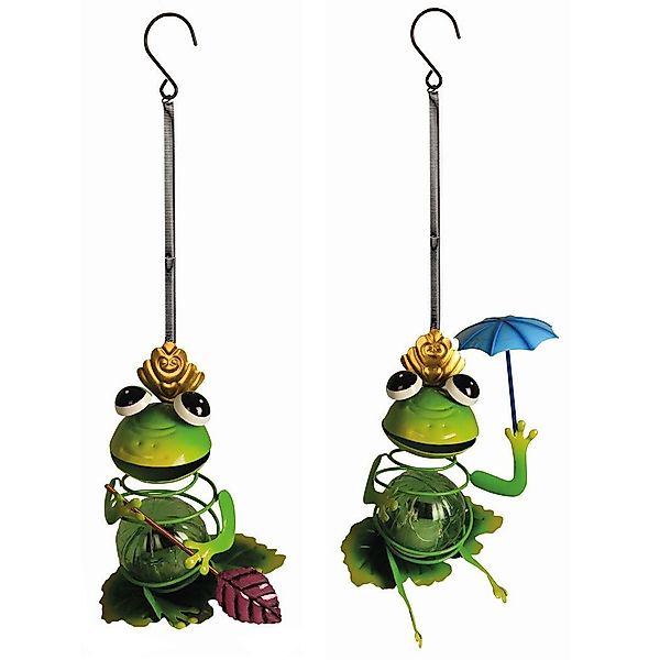 Luxform LED-Hängeleuchte Luxform Solar Frosch Schirm günstig online kaufen
