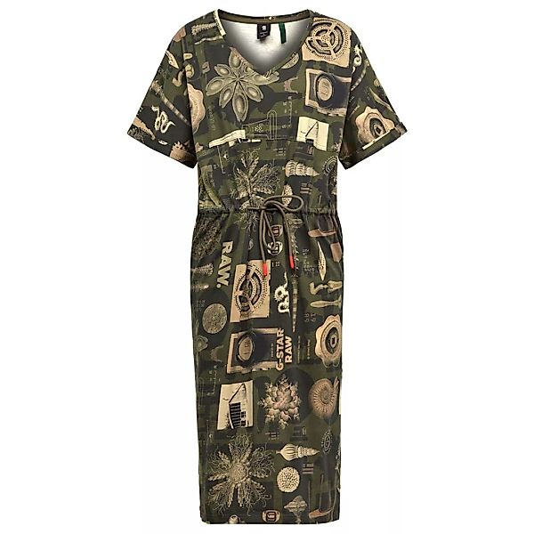 G-star Adjustable Waist Aop Kurzes Kleid 2XS Combat Museum Camo günstig online kaufen
