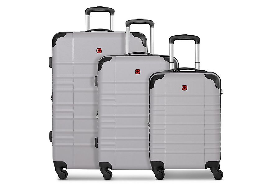 Wenger Trolleyset Amplar Evo, 4 Rollen, (3-teilig, 3 tlg), ABS günstig online kaufen
