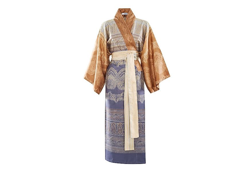 Bassetti Kimono BRUNELLESCHI, midi, Baumwolle, Gürtel, aus satinierter Baum günstig online kaufen