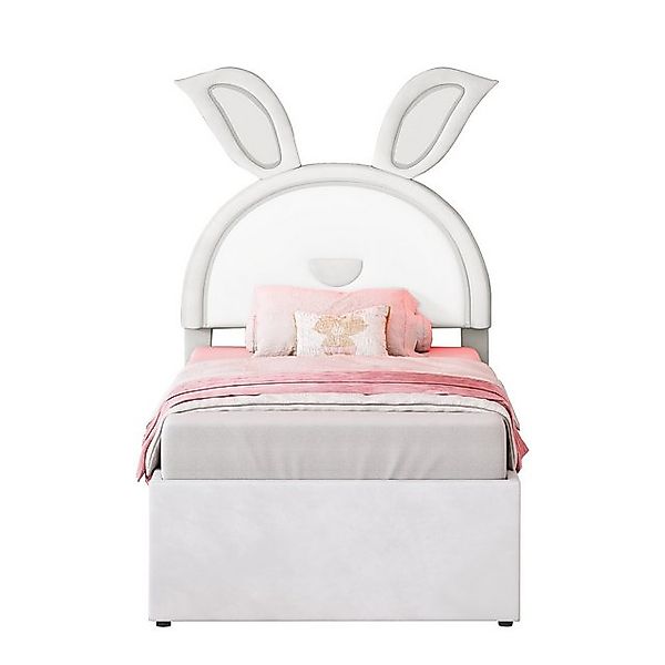 OKWISH Kinderbett Stauraumbett Gästebett Bett Polsterbett (Samtstoff Multif günstig online kaufen