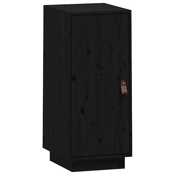 vidaXL Sideboard Sideboard Schwarz 34x40x75 cm günstig online kaufen