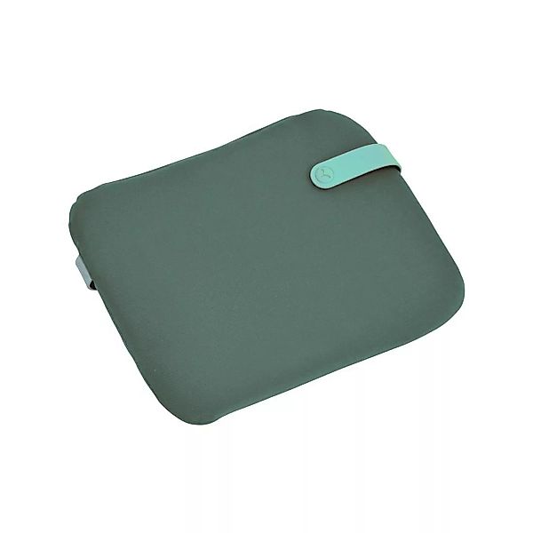 Sitzkissen Color Mix textil grün / für Stuhl „Bistro“ - 38 x 30 cm - Fermob günstig online kaufen