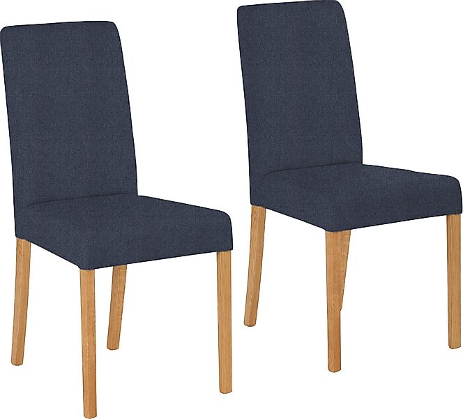 Home affaire 4-Fußstuhl "Bologna" (Set) 4 Stk.Gestell aus Massivholz günstig online kaufen