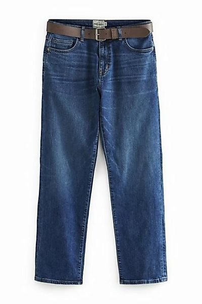 Next Relax-fit-Jeans Jeans mit Gürtel (2-tlg) günstig online kaufen