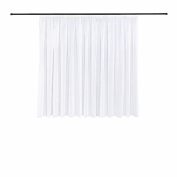 Gerster Gardine »Alina« Smokband 1 Stk. tlg. Pflegeleichte, matte Effekt-We günstig online kaufen