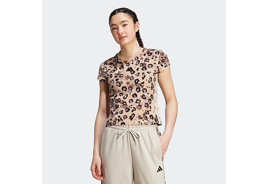 adidas Sportswear T-Shirt ANIMAL PRINT 3-STRIPES sportlicher Schnitt, kurze günstig online kaufen
