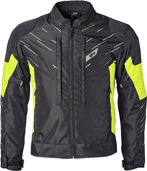 gms Motorradjacke GMS Kasai wasserdichte Motorrad Textiljacke (winddicht, w günstig online kaufen