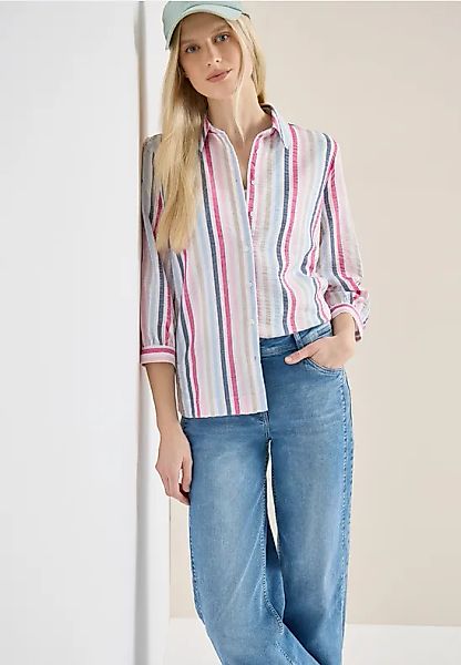 Seersucker Hemdbluse günstig online kaufen