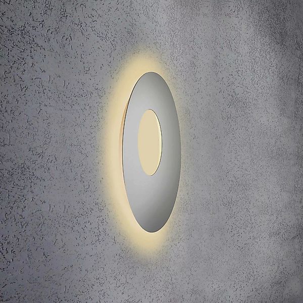 Escale Blade Open LED-Wandleuchte, silber, Ø 59 cm günstig online kaufen