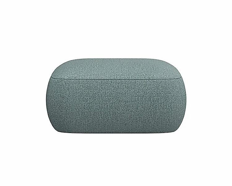 FLEXLUX Pouf »Torino, rund, bodennah, Sitzhocker, Polsterhocker«, Modernes, günstig online kaufen