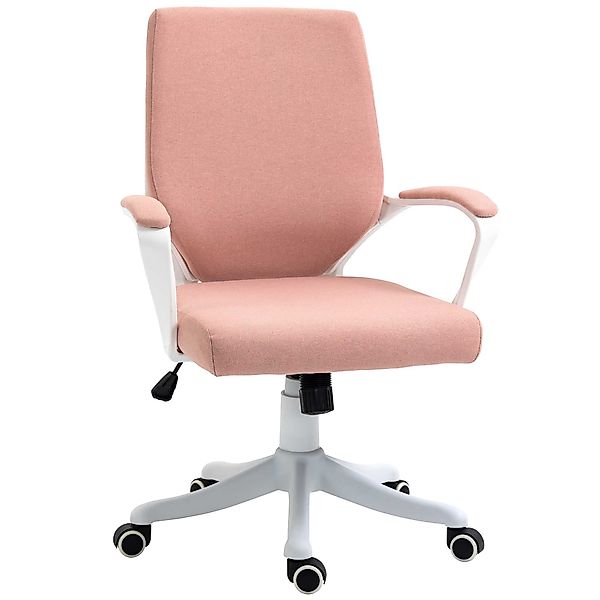 Vinsetto Schreibtischstuhl Home-Office-Stuhl mit Wippenfunktion, Rückenlehn günstig online kaufen