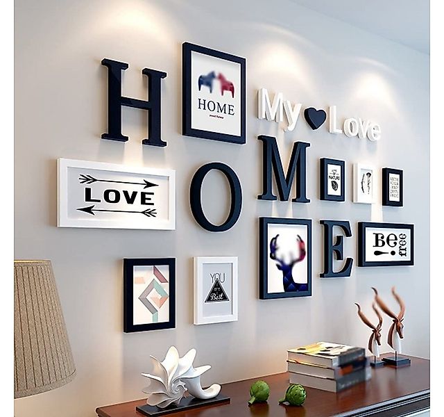 little dove Bild mit Rahmen little dove Kunststoff Bilderrahmen Rahmen Wand günstig online kaufen