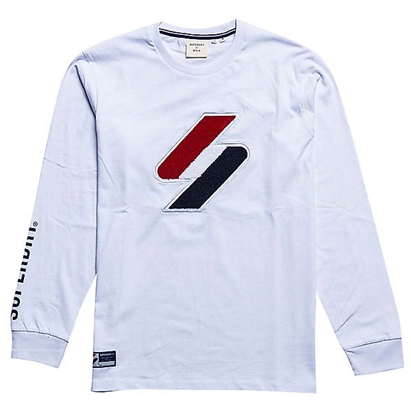 Superdry Code Logo Che Langarm-t-shirt 2XL Optic günstig online kaufen