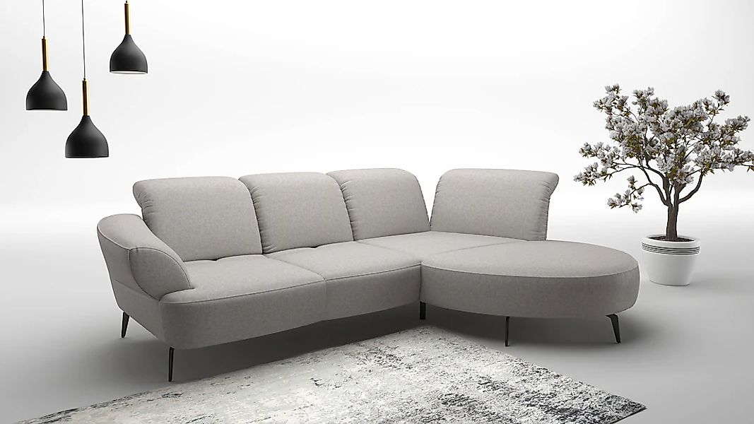 sit&more Ecksofa "Dance, L-Form, inkl. Sitztiefenverstellung", inkl. Click& günstig online kaufen