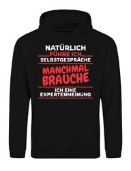 Youth Designz Kapuzenpullover "Selbstgespräche" Herren Hoodie günstig online kaufen