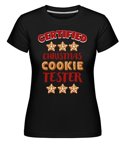 Certified Christmas Cookie Tester · Shirtinator Frauen T-Shirt günstig online kaufen