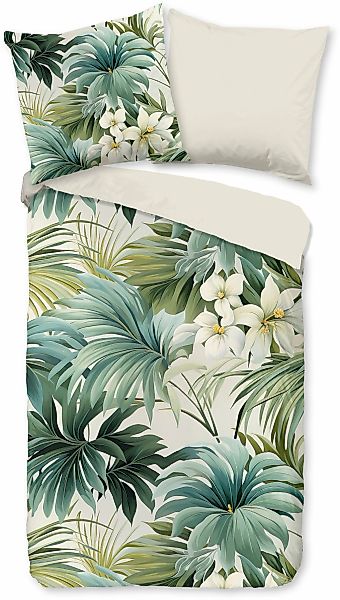 PURE luxury collection Wendebettwäsche "Virna" 3 Stk. Mikrofaser, Pflegelei günstig online kaufen