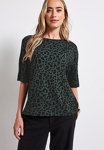 STREET ONE T-Shirt NEW CRISTA im Leo-Look günstig online kaufen
