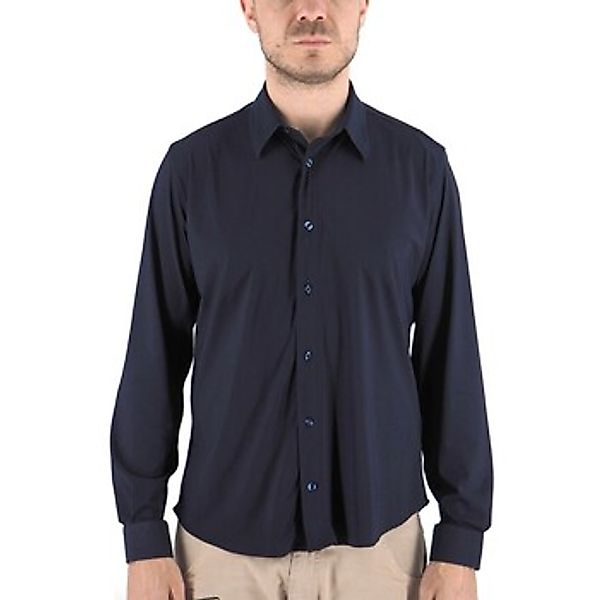 Distretto12  Hemdbluse Hemd Tevo Blau günstig online kaufen