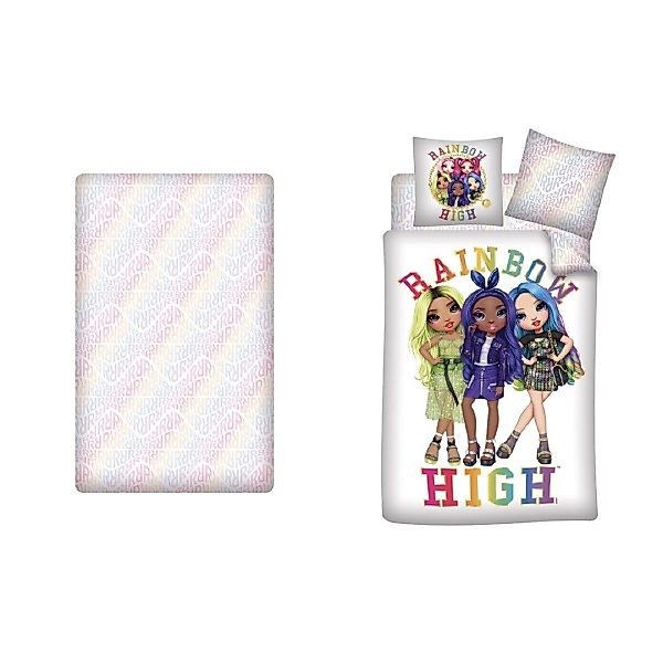 Rainbow High Bettwäsche Bettwäsche-Set mit 1x günstig online kaufen